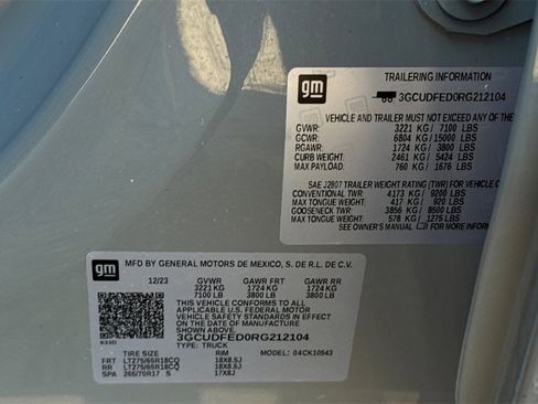 Certified 2024 Chevrolet Silverado 1500 LT Trail Boss w/ LT Trail Boss Premium Package image 36