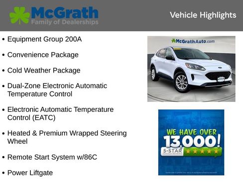 Used 2022 Ford Escape SE w/ Convenience Package AWD/4WD image 6