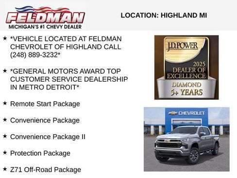New 2026 Chevrolet Silverado 1500 LT w/ Z71 Off-Road Package AWD/4WD image 3