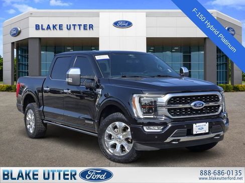 Certified 2022 Ford F150 Platinum w/ Equipment Group 701A High AWD/4WD image 1