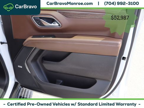 Certified 2022 Chevrolet Tahoe High Country AWD/4WD image 53