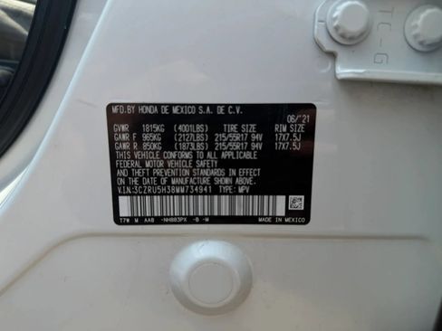 Used 2021 Honda HR-V LX image 26