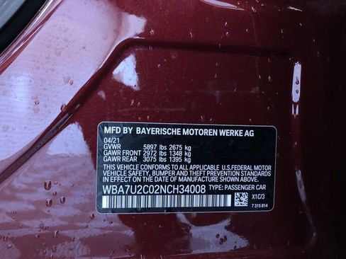 Used 2022 BMW 750i xDrive w/ Luxury Rear Seating Package AWD/4WD image 35