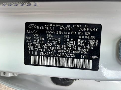 Used 2021 Hyundai Tucson Ultimate w/ Cargo Package image 7