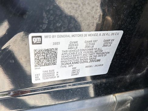 Certified 2024 Chevrolet Equinox RS w/ RS Leather Package FWD image 41