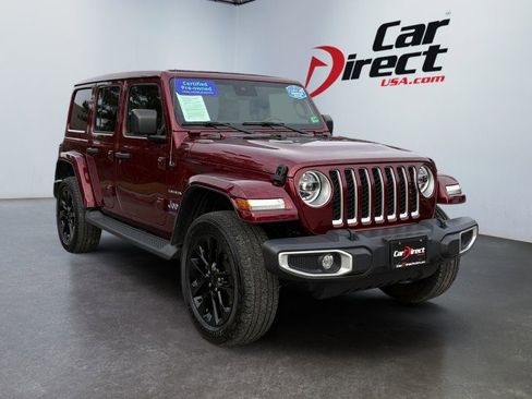 Used 2021 Jeep Wrangler Unlimited Sahara w/ Cold Weather Group image 1