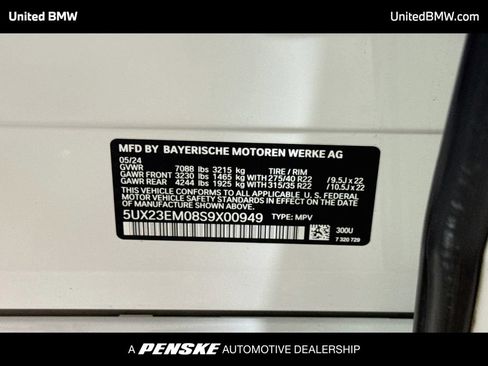 Used 2025 BMW X7 xDrive40i w/ Parking Assistance Package AWD/4WD image 23