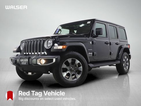 Used 2023 Jeep Wrangler Unlimited Sahara w/ Dual Top Group AWD/4WD image 1