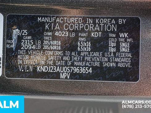 Used 2025 Kia Soul LX w/ LX Technology Package FWD image 55