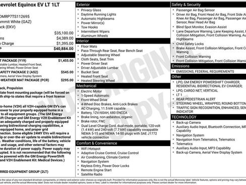 New 2026 Chevrolet Equinox EV LT w/ Comfort Package image 5