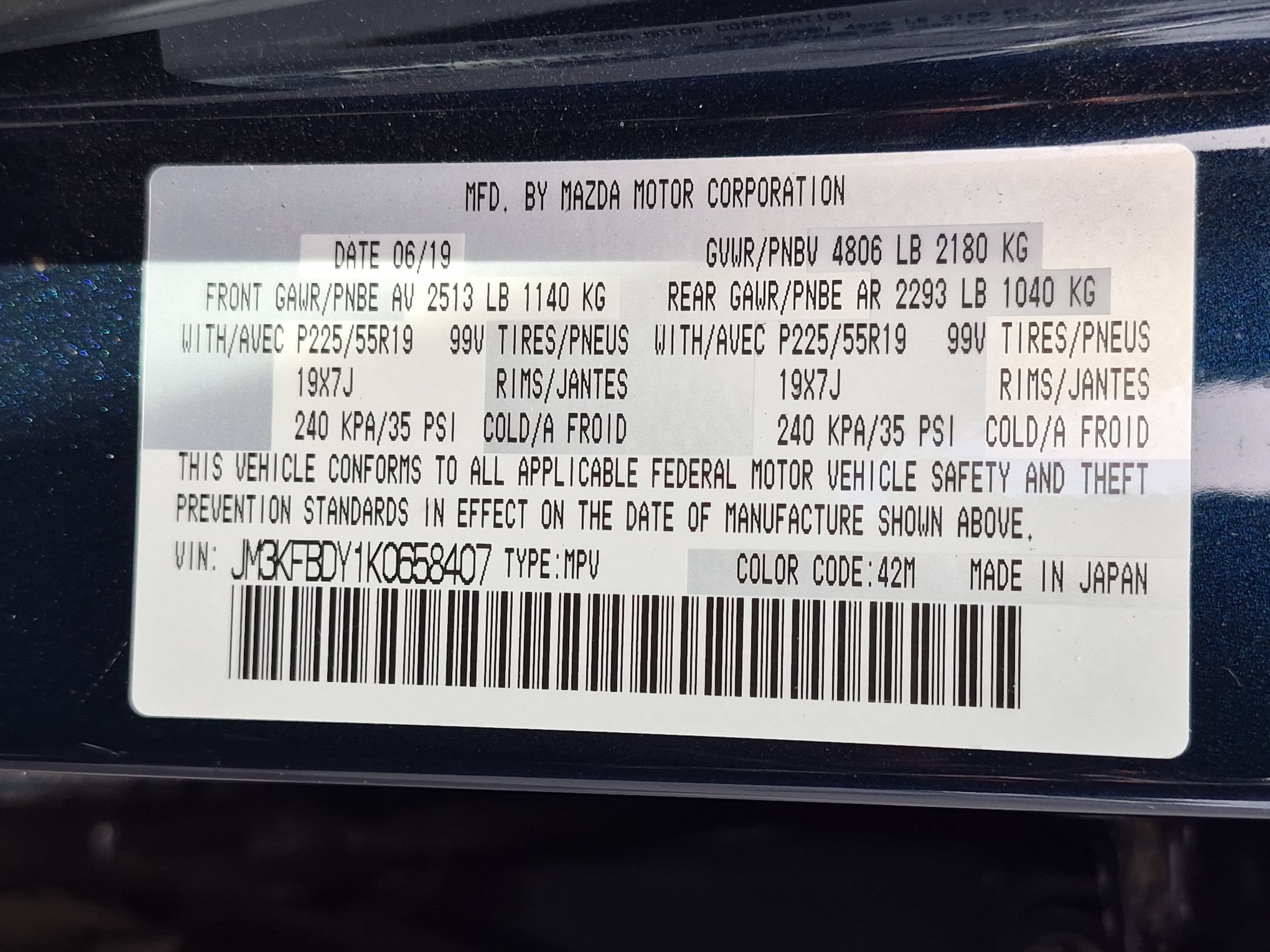 Used 2019 MAZDA CX-5 Grand Touring Reserve AWD/4WD image 37