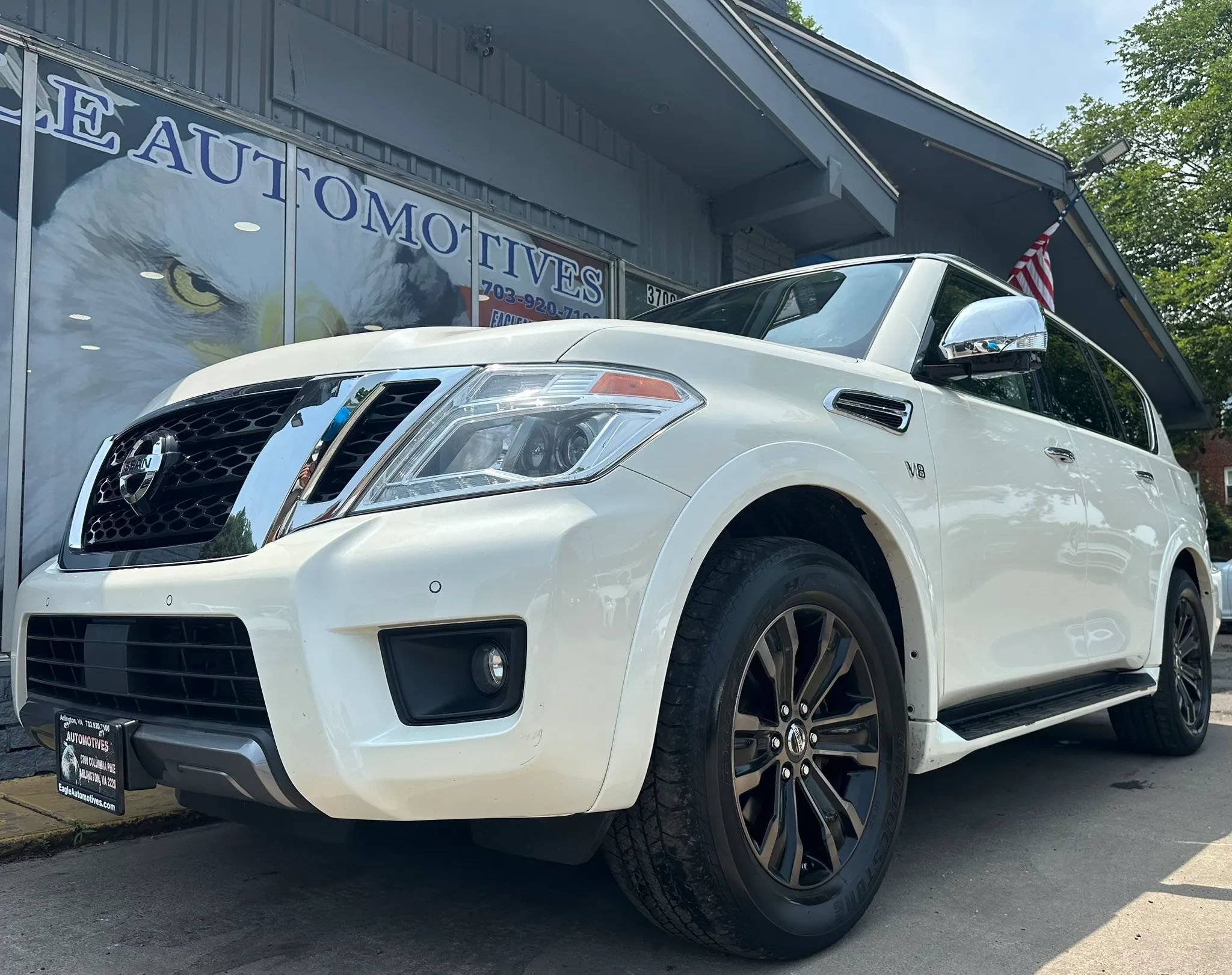 Used 2019 Nissan Armada Platinum w/ Captain's Chairs Package AWD/4WD image 6