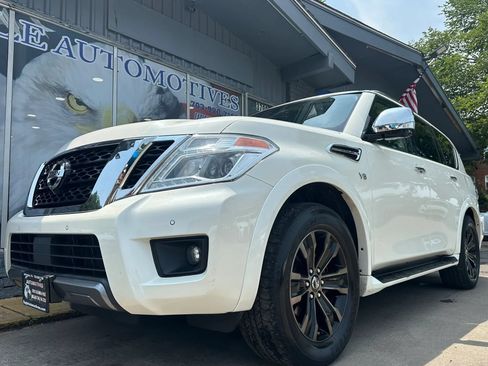 Used 2019 Nissan Armada Platinum w/ Captain's Chairs Package AWD/4WD image 6