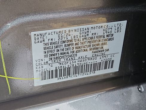 New 2026 Nissan Sentra SV FWD image 20