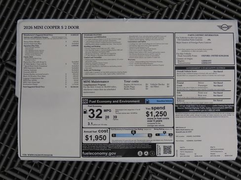 New 2026 MINI Cooper S image 9