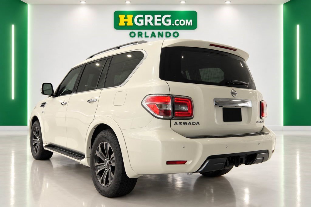 Used 2020 Nissan Armada Platinum w/ Captain's Chairs Package RWD image 2