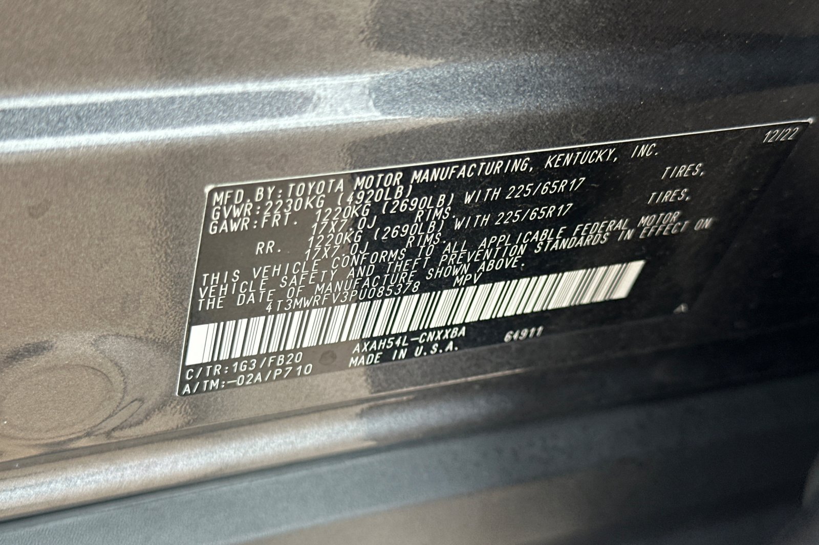 Certified 2023 Toyota RAV4 LE AWD/4WD image 36