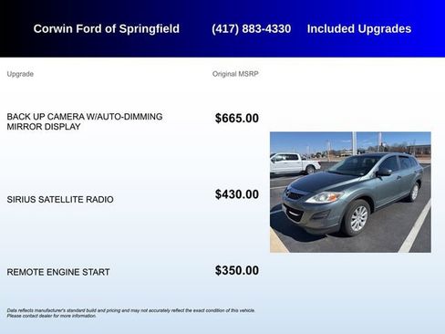 Used 2010 MAZDA CX-9 Touring image 5