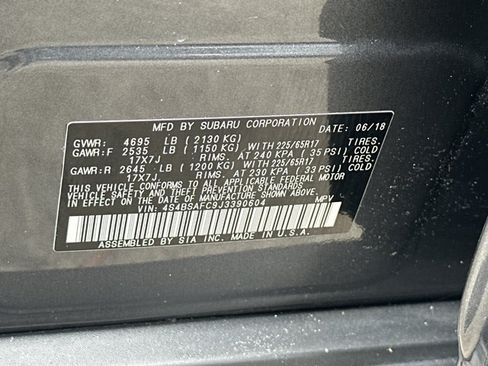 Used 2018 Subaru Outback 2.5i Premium AWD/4WD image 37