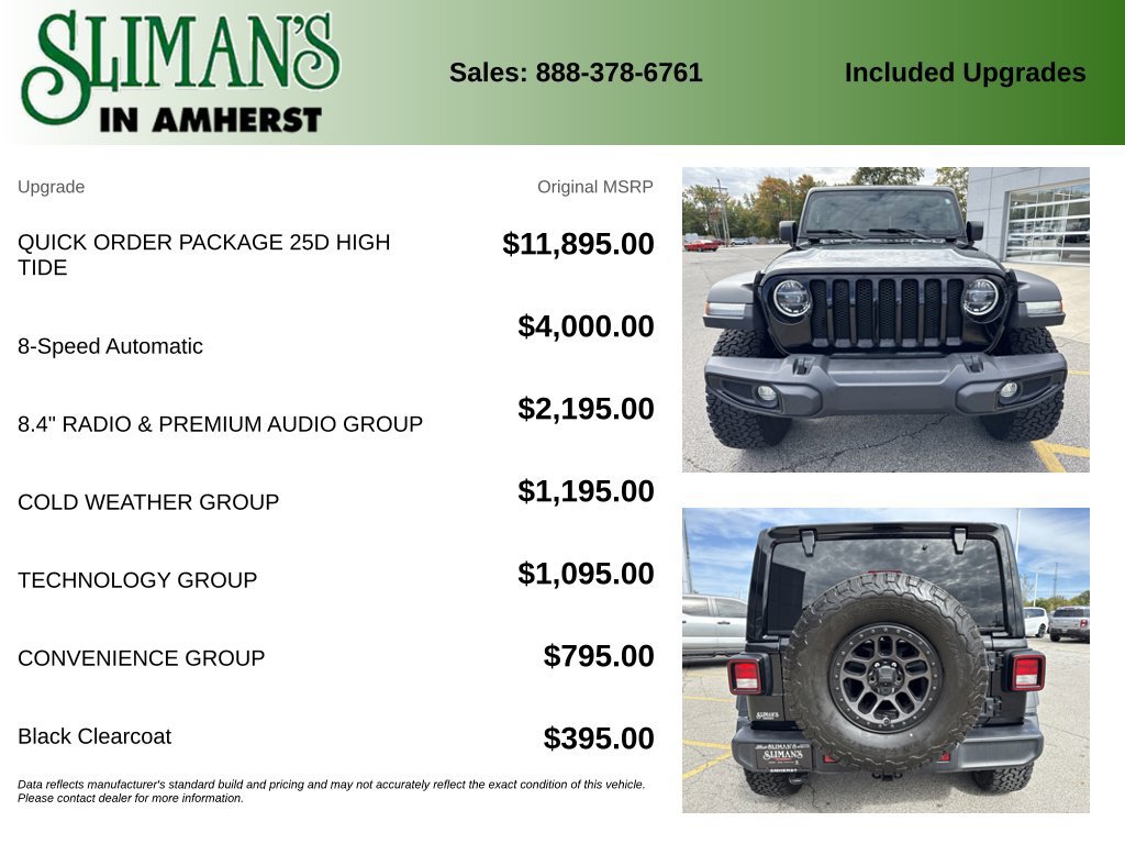 Used 2022 Jeep Wrangler Unlimited Sport AWD/4WD image 11