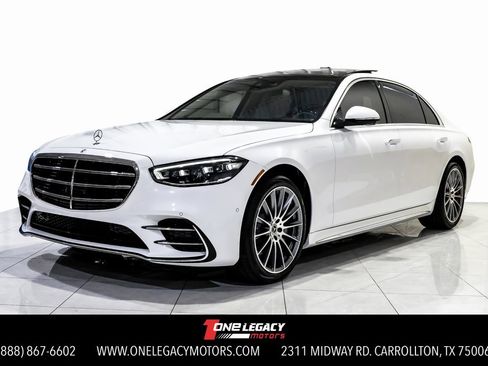 Used 2025 Mercedes-Benz S 580 4MATIC Sedan image 1