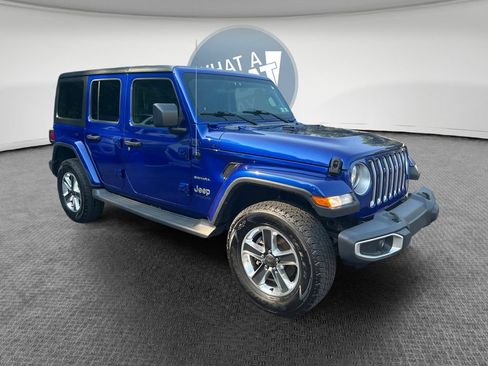 Certified 2018 Jeep Wrangler Unlimited Sahara w/ Cold Weather Group AWD/4WD image 1