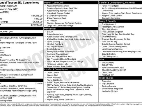 New 2025 Hyundai Tucson SEL image 33
