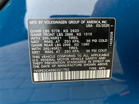 New 2025 Volkswagen Atlas Cross Sport SEL Premium R-Line image 54