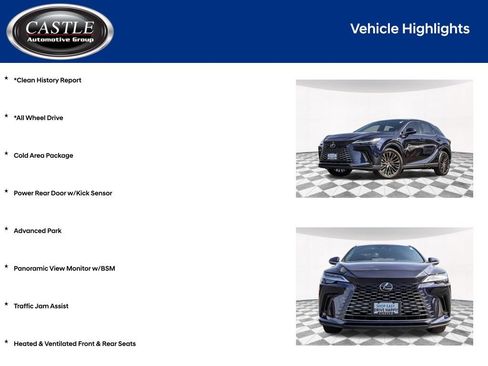 Used 2023 Lexus RX 350 AWD w/ Cold Area Package image 4
