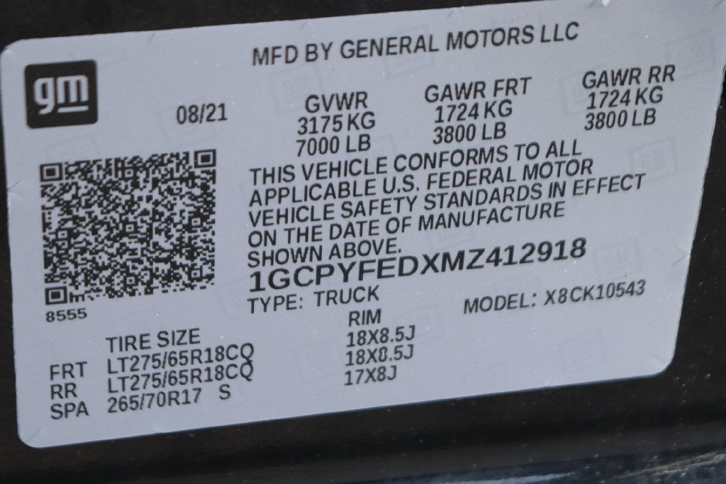 Used 2021 Chevrolet Silverado 1500 LT Trail Boss AWD/4WD image 47