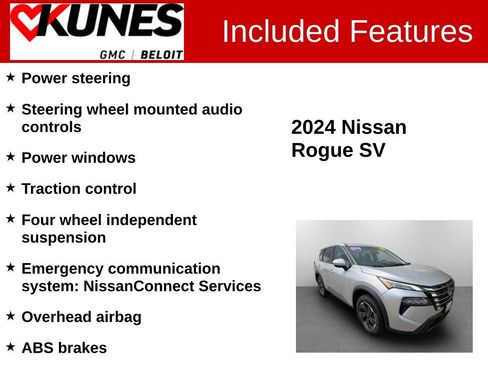 Used 2024 Nissan Rogue SV FWD image 3