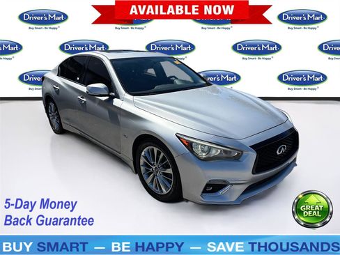 Used 2019 INFINITI Q50 Luxe w/ Essential Package (3.0T Luxe) image 1