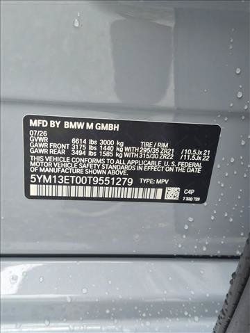 New 2026 BMW X5 M Competition w/ Executive Package AWD/4WD image 16
