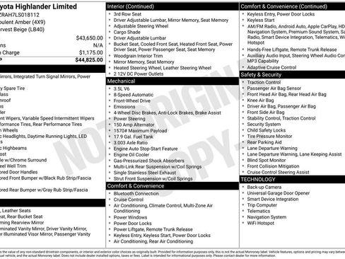 Used 2020 Toyota Highlander Limited image 5