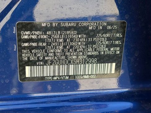 Used 2025 Subaru Crosstrek 2.0i Premium image 24