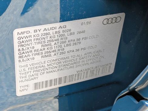 New 2026 Audi Q3 quattro 2.0T image 24