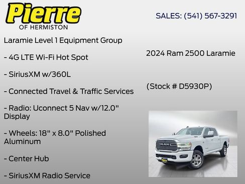 Used 2024 RAM 2500 Laramie AWD/4WD image 36