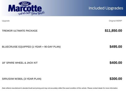 New 2026 Ford Explorer Tremor w/ Tremor Ultimate Package