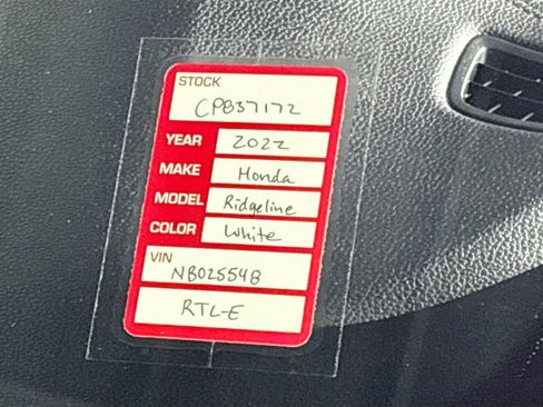 Used 2022 Honda Ridgeline RTL-E image 26