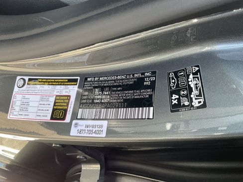 Used 2023 Mercedes-Benz EQS 450+ SUV w/ Pinnacle Trim Package image 25