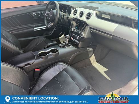 Used 2017 Ford Mustang Premium w/ Wheel & Stripe Package RWD image 8