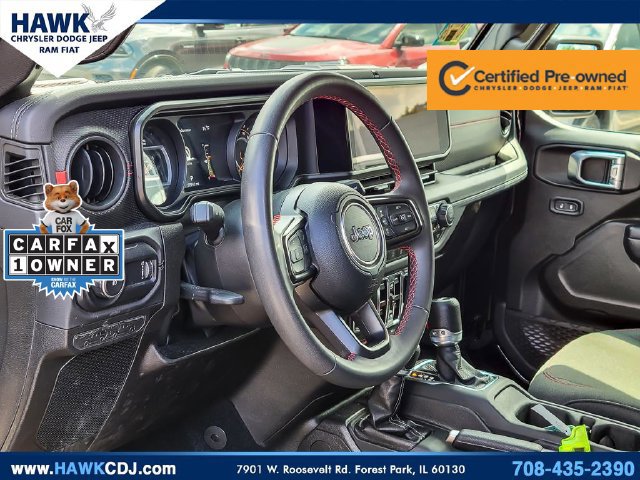 Certified 2024 Jeep Wrangler Unlimited Rubicon AWD/4WD image 9