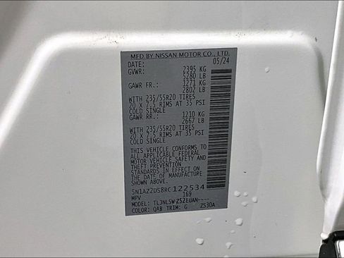 Used 2024 Nissan Murano Platinum w/ Cargo Package image 32