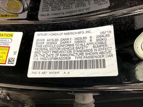 Used 2019 Honda Accord Touring image 33