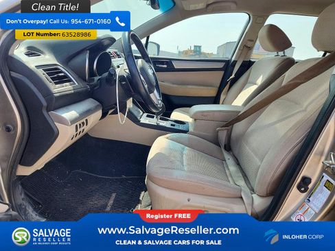 Used 2015 Subaru Outback 2.5i Premium w/ Popular Package #2 AWD/4WD image 9