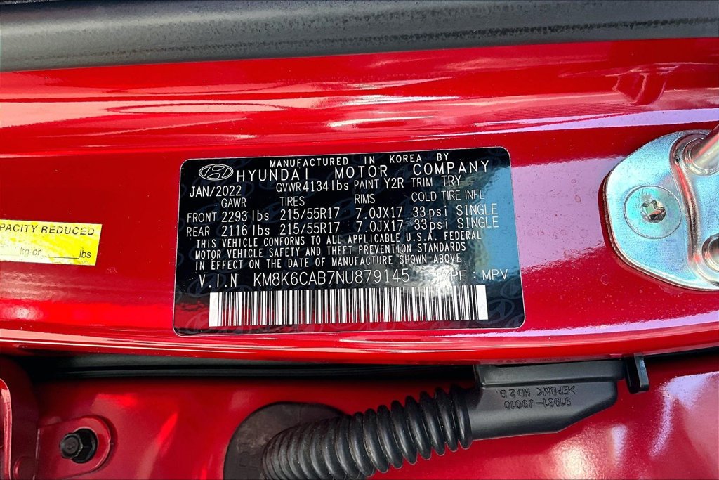 Used 2022 Hyundai Kona SEL w/ Cargo Package AWD/4WD image 18
