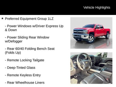 Used 2016 Chevrolet Silverado 2500 LTZ w/ Duramax Plus Package AWD/4WD image 6