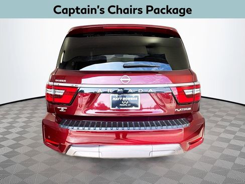 Used 2023 Nissan Armada Platinum w/ Captain's Chairs Package image 6