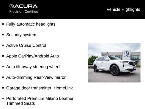 Certified 2023 Acura MDX SH-AWD w/ Technology Package image 17