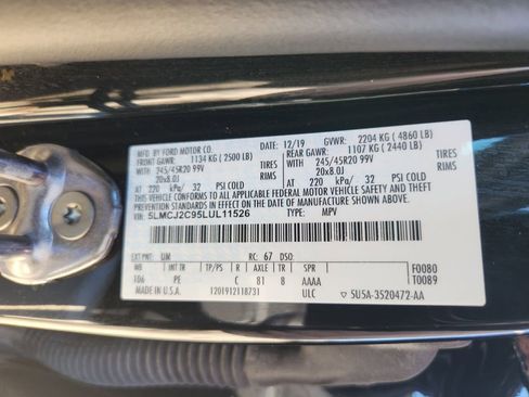 Used 2020 Lincoln Corsair Reserve w/ Equipment Group 201A image 39